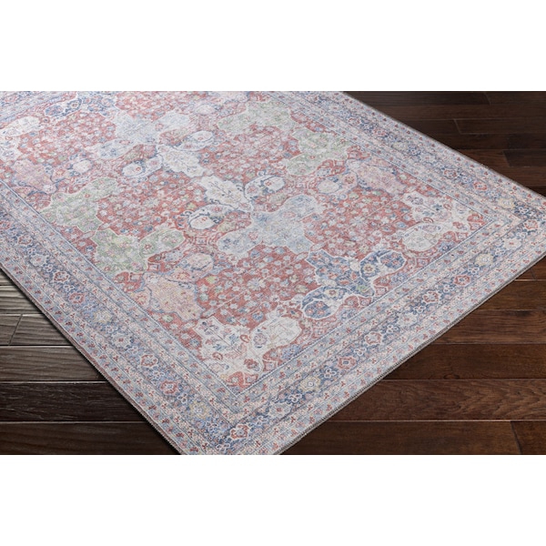 Alanya ALY-2301 Machine Washable Area Rug